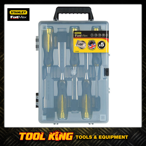 Stanley Fatmax 5pc Wood Chisel Set Made in England