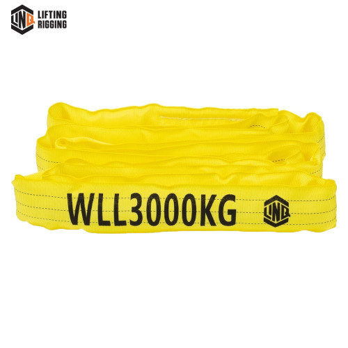 Lifting sling round 3000kg x 2mt Australian Standard 