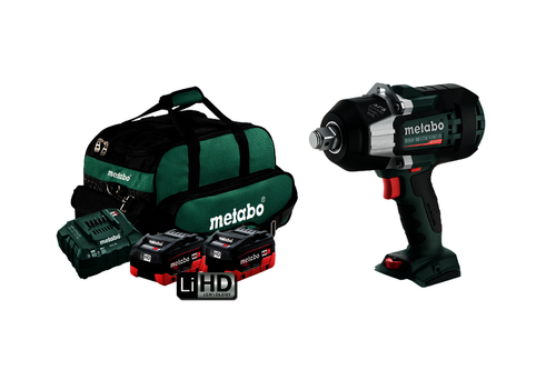 Metabo 18V 3/4" Impact wrench Kit SSW 18 LTX 1750BL 5.5 SB K