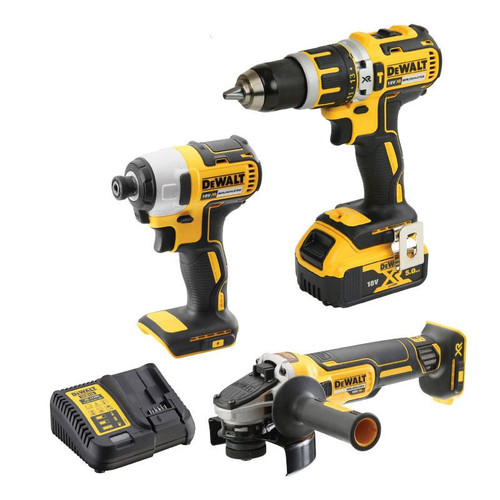 Dewalt 18V XR Li-Ion 3 Piece Combination Kit - 5.0Ah DCK303P1-XE