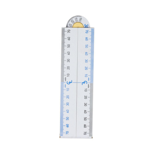 OX Pro TUFF 600mm Folding Rule White OX-P507216