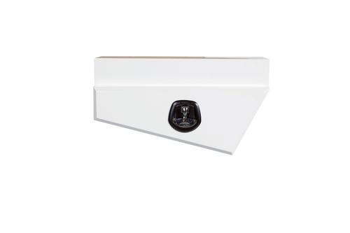 Parmount Tapered Undertray Ute Toolbox Left Side White TB0055 