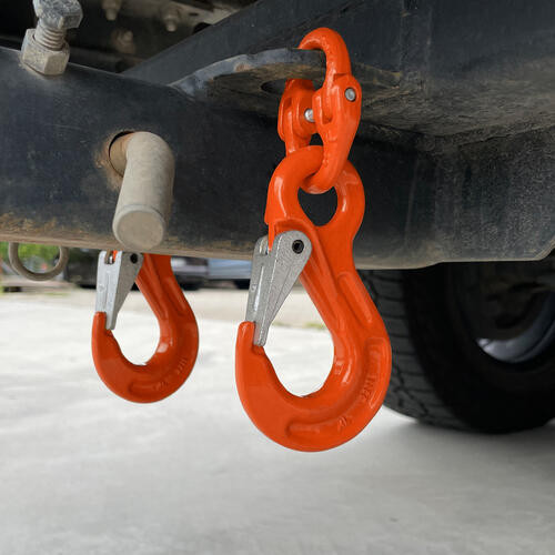 Vehicle chain safety Hook set 6mm 2Ton ATM suits 8mm Chain 