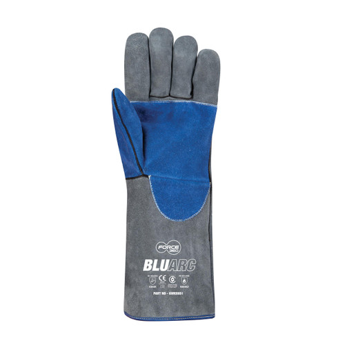 Force360 BLUARC Premium Welders Gloves Size 2XL GWORX651
