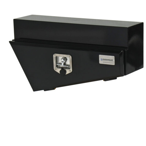 Paramount Tapered Undertray Ute Toolbox Right Side Black TB0052