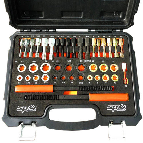 SP TOOLS 42pc Automotive Rethreading Kit SP31310