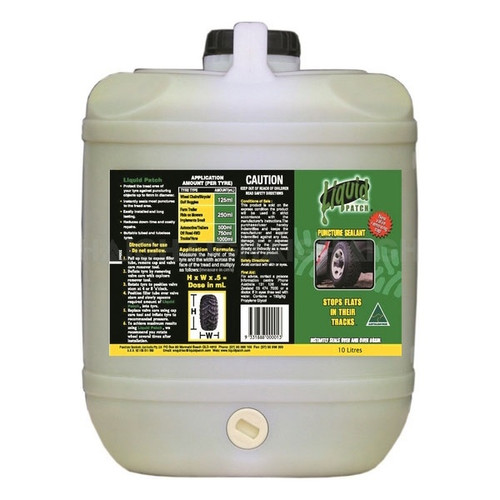 Liquid Patch Instant Puncture repair Tyre sealant 10Lt LP10