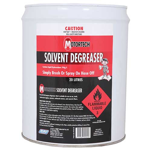 Motortech 20Lt Solvent Based Degreaser MT5020