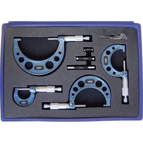 Measuremax 4pc Metric Outside Micrometer Set Q114