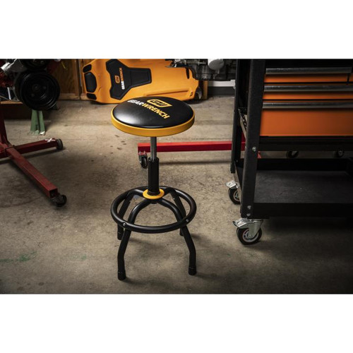 Gearwrench Adjustable Height Swivel Shop Stool 660-787mm 86992