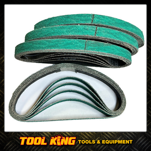 Zirconia Band File Sanding Belts 457mm x 13mm 60grit x 20pack Australian Made