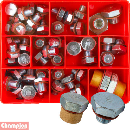 Metric & Imperial Drain (Sump) Plug Assortment CA58