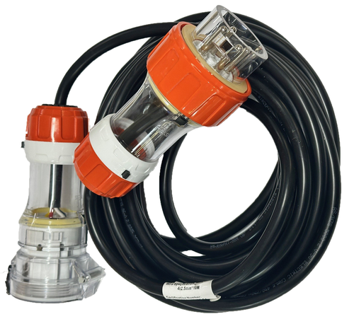 3 Phase 415V 20 Amp x 10m 4 pin Standard Extension Lead