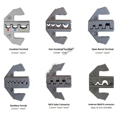 TOOLMASTER Professional Ratchet Crimping Kit - RCK-06