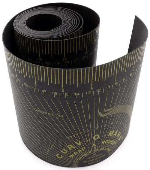 CURVOMARK Contour Pipe measure Wrap XXL Made In the USA