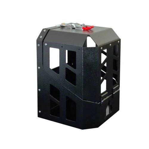 PARAMOUNT Lockable LPG Gas Bottle Holder Black TBC0051