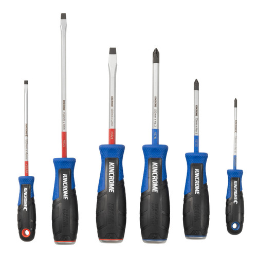 Kincrome 6pc Thru Tang Screwdriver Set K5702