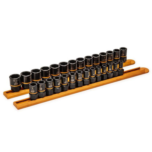 GEARWRENCH 28pc BOLT BITER™ Impact Extraction Socket Set 84784
