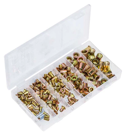 150pc Nutsert Assortment metric M3to M10 GAK27
