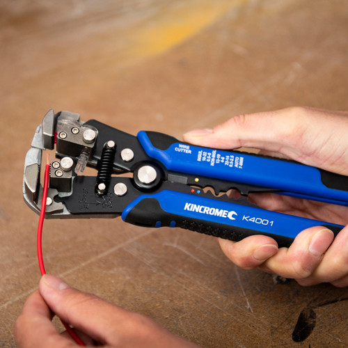 KINCROME 2pc Auto Wire Stripper & Ratchet Crimper Set P400147