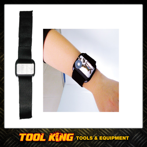 Magnetic wrist band tool holder x 2
