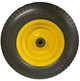 Wheel Barrow Wheel Wide Puncture Proof Foam 16 x 6.5-8   25mm Bearing