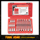 Genius Tools 26pc 1/4" & 3/8"Dr Torx Tamperproof Star Bit Socket Set BS-2326TAL