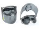Force 360 Face Shield Goggle & Mask combo Smoke FPR861