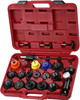 21pc Radiator pressure tester kit PT60303