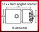 8pc Diesel injector seat cutter set