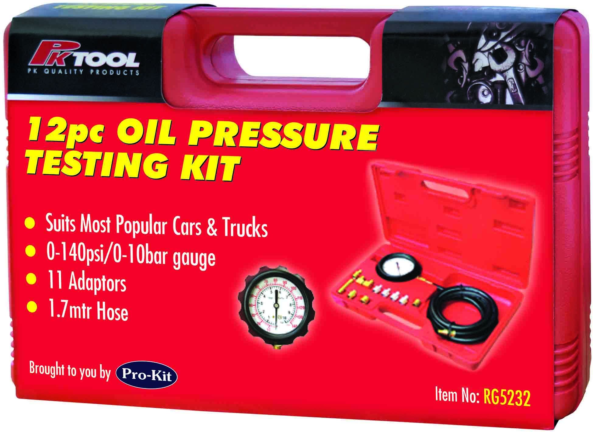 12pc Oil Pressure tester Kit RG5232 Robson's Tool King Store
