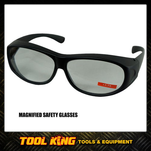 Safety Glasses with Magnified lens +1.5 Robson's Tool King Store