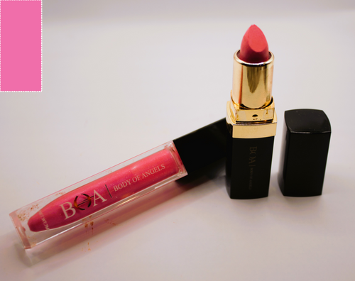 ANGELIC PINK. Herbal Lipstick & Gloss