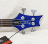 PRS SE Kingfisher Bass Faded Blue Burst (s/n: 7036) | Northeast Music Center Inc.