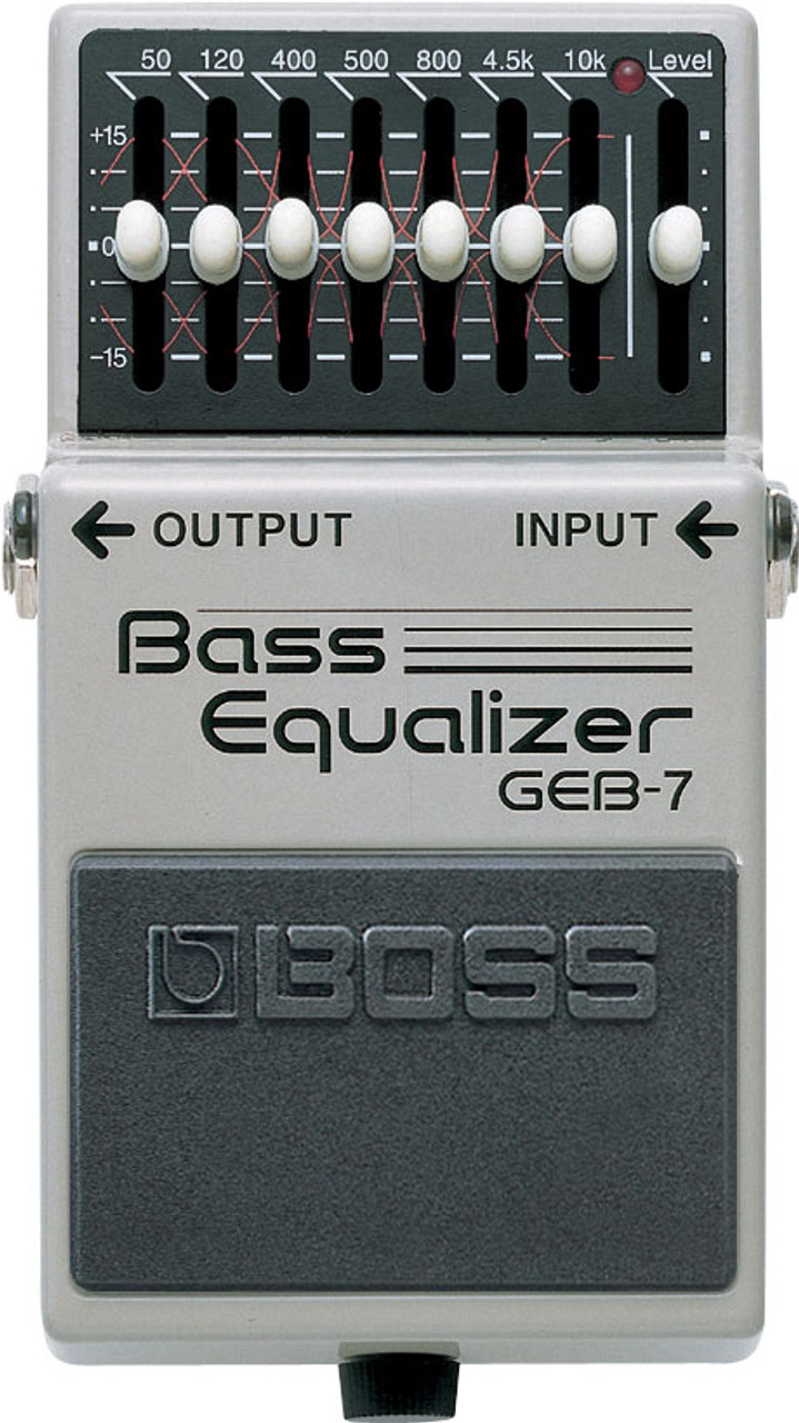 Boss GEB-7 7-Band Bass EQ Pedal