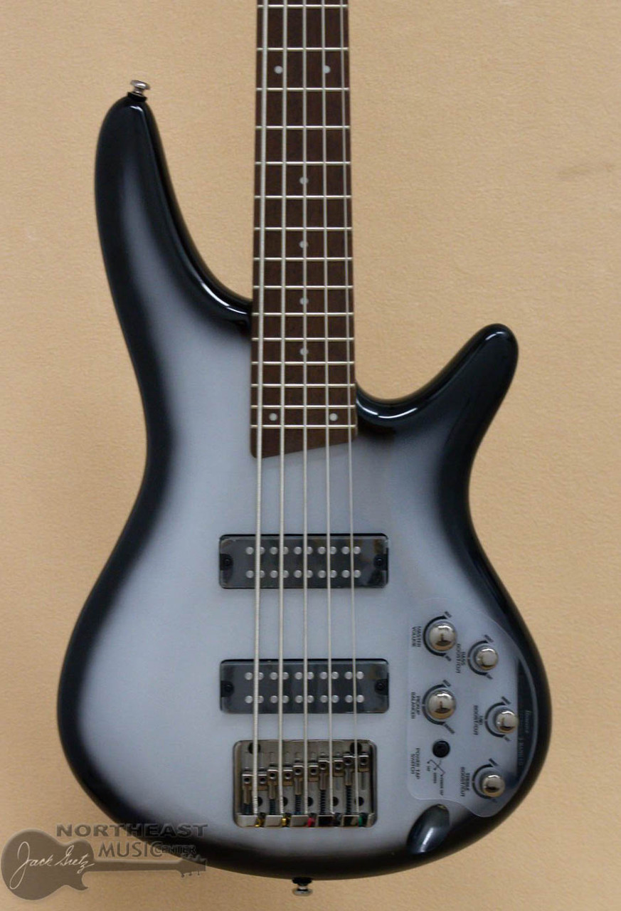 Ibanez SR305E Electric Bass Guitar - Metallic Silver Sunburst