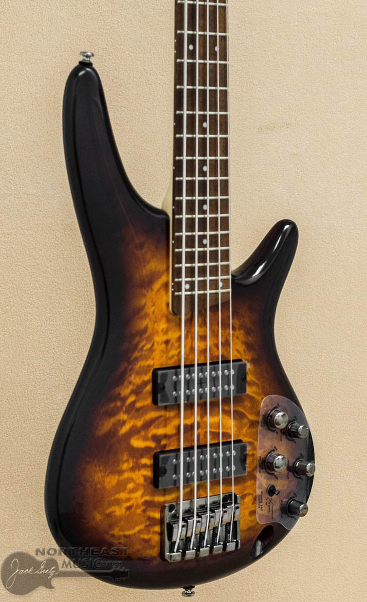 Ibanez SR405E SR Standard 5-String Electric Bass in Dragon Eye Burst