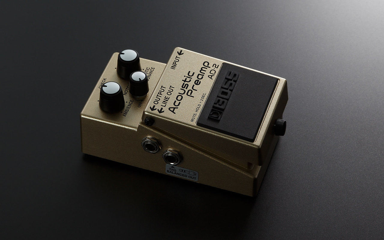 Boss AD-2 Acoustic Preamp Pedal (AD-2) | Northeast Music Ceter Inc