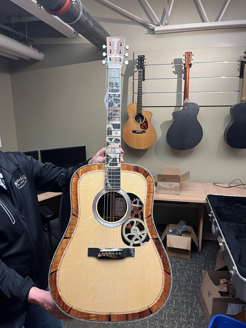 C.F. Martin D-200 Deluxe Dreadnought Acoustic Guitar (Only