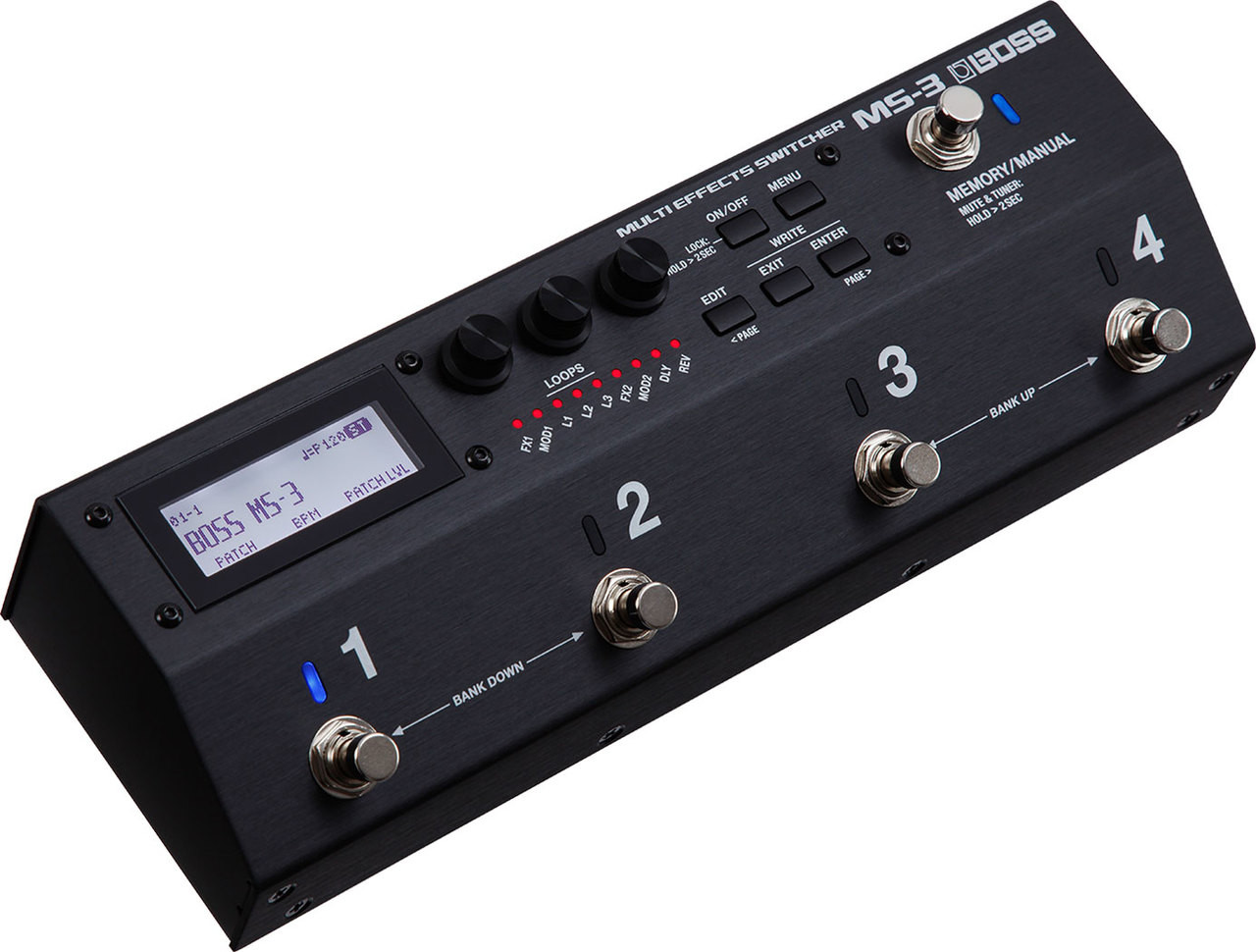 BOSS MS-3 プログラマブルスイッチャー Boss MS-3 Multi Effects Switcher | Northeast Music Center Inc.