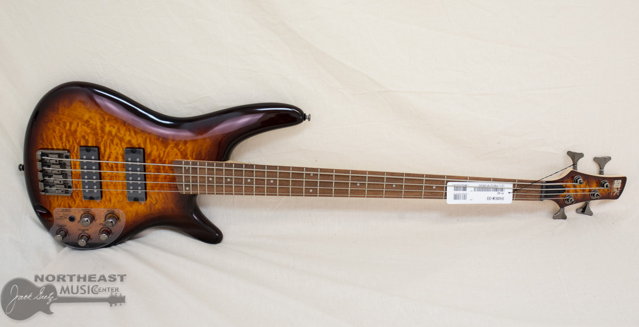 Ibanez SR400QM Bass in Dragon's Eye Burst | Northeast Music
