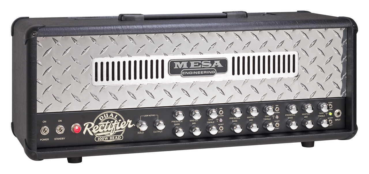 Mesa Boogie Dual Rectifier 100 Watt Gutiar Amplifier Head