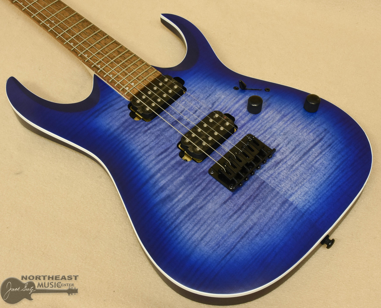 Ibanez RGA42 - Blue Lagoon Burst Flat