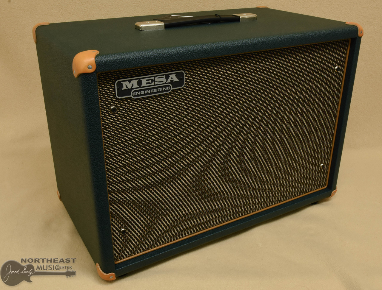 Mesa Boogie 1x12 Widebody Cabinet Emerald Bronco Gold Jute