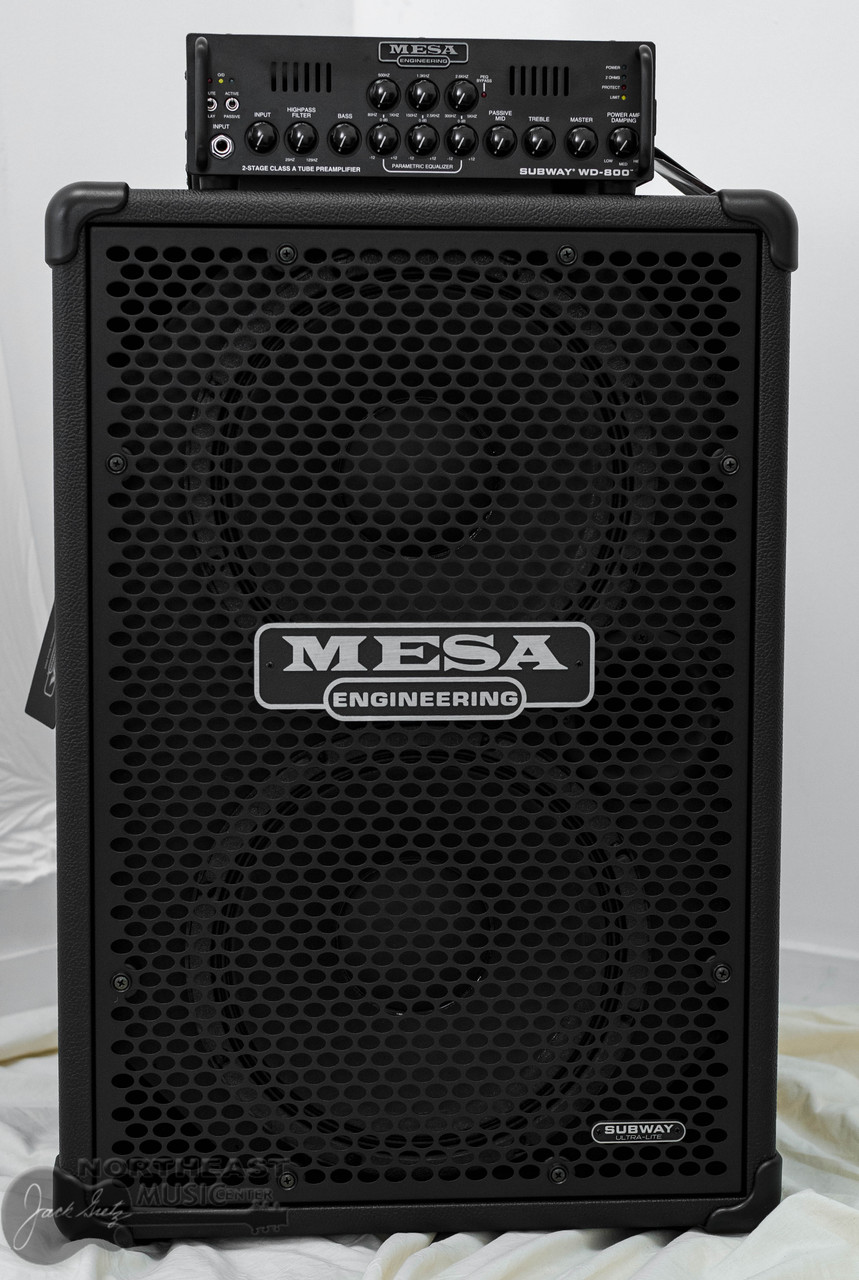 Mesa Boogie Subway WD800 Bass Amplifier w/ 2x12 Cabinet