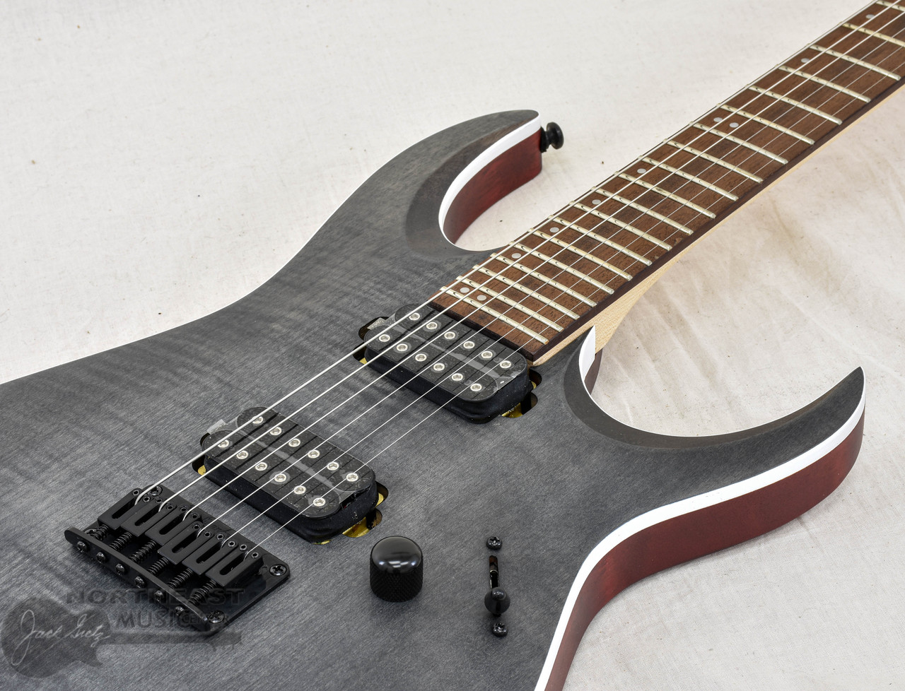 Ibanez RGA42FM - Transparent Gray Flat | Northeast Music