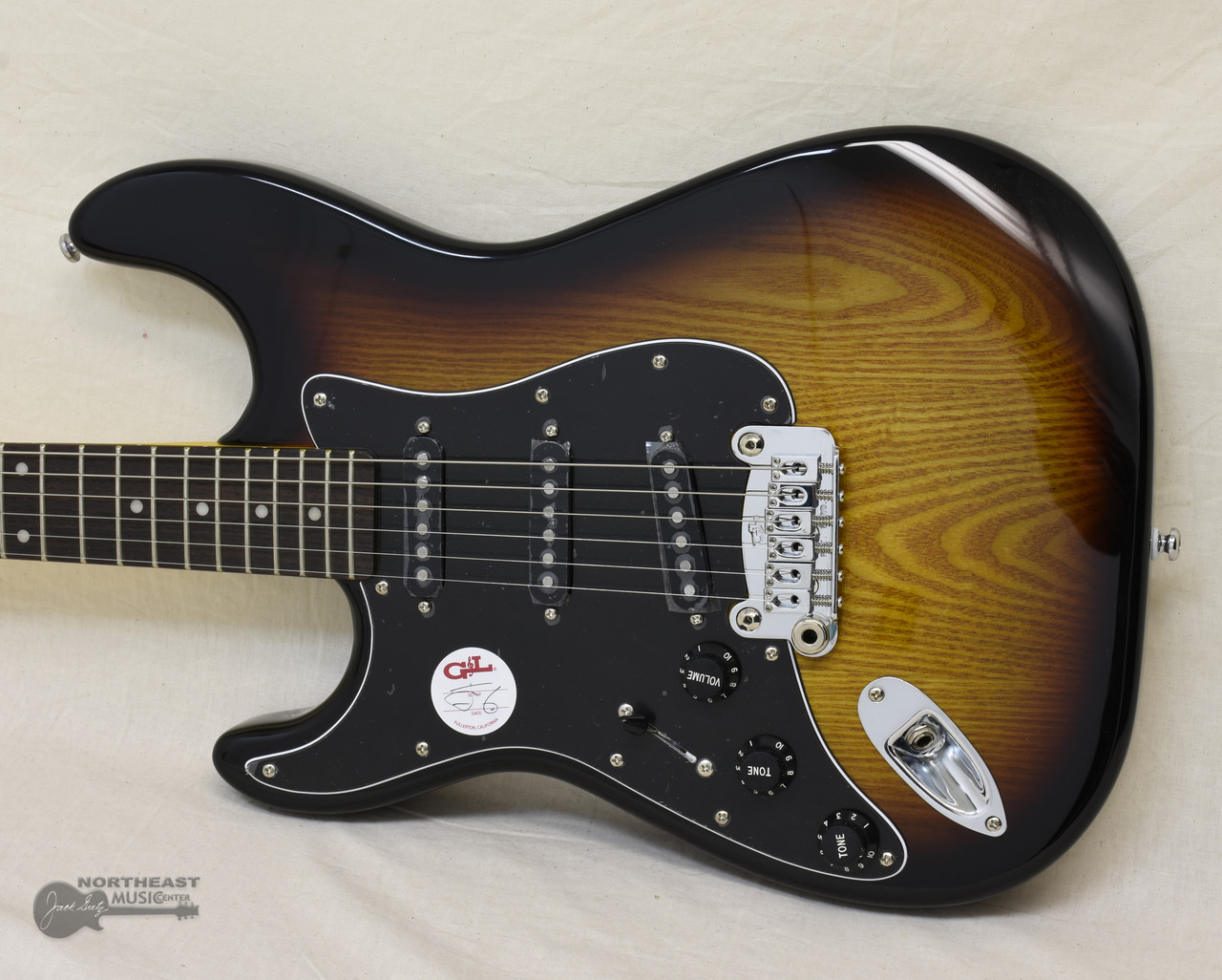 G&L Tribute Legacy Left Handed - 3 Tone Sunburst | Northeast Music