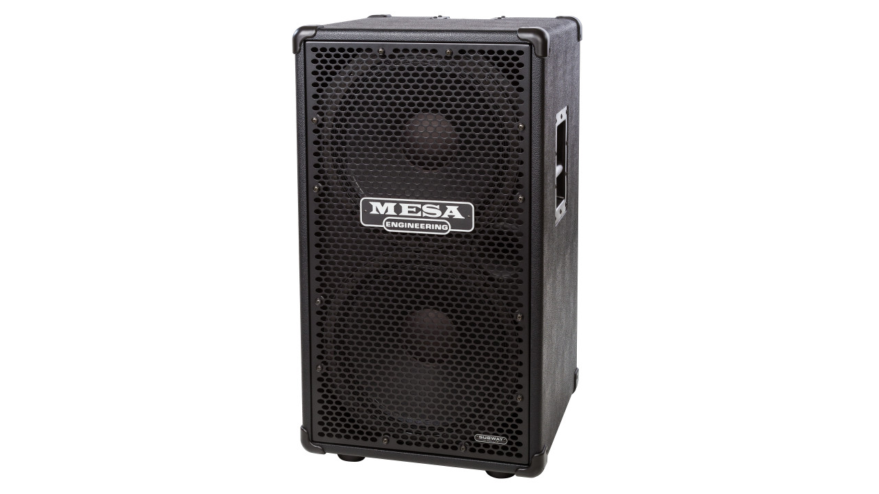 Mesa Boogie Subway 2x15 Vertical Bass Cabinet - Black Bronco w