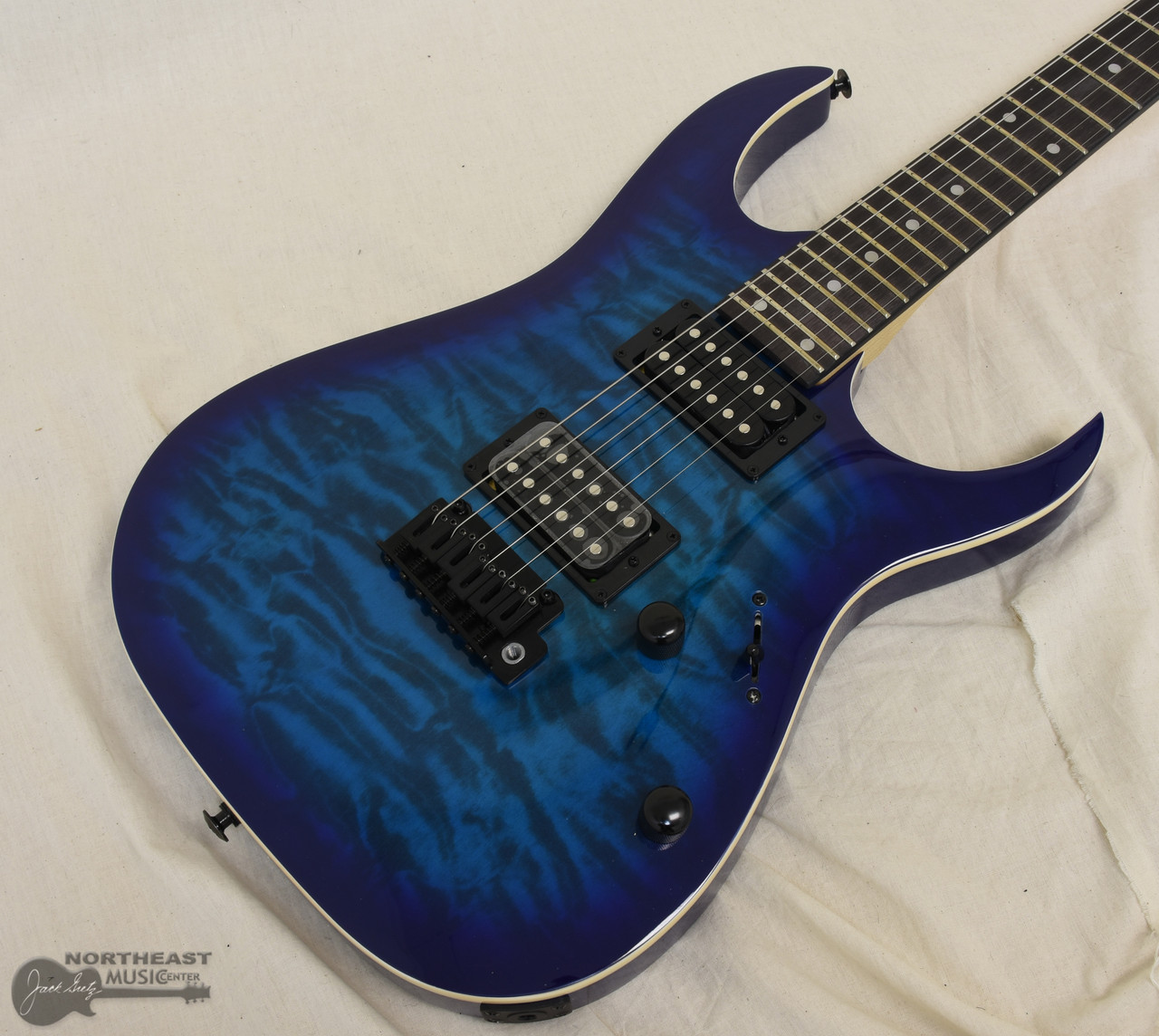 Ibanez Gio GRGA120QA - Transparent Blue 