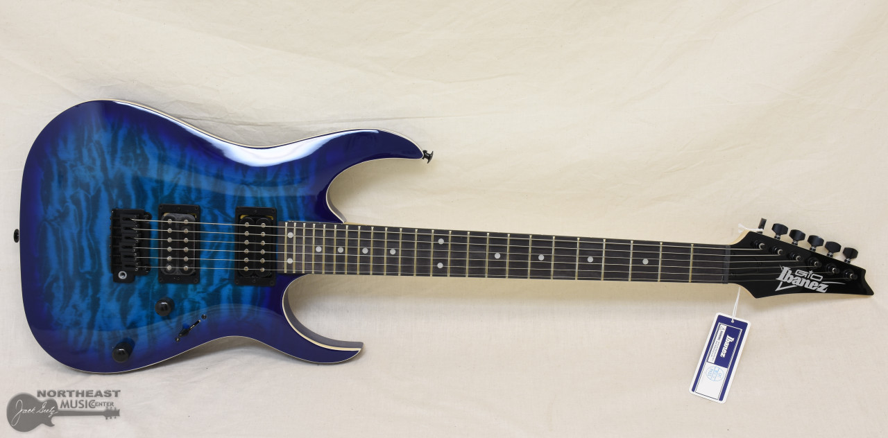 Ibanez Gio GRGA120QA - Transparent Blue 